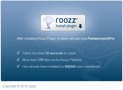 Install roozz plugin