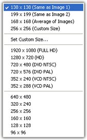 Movie Size List